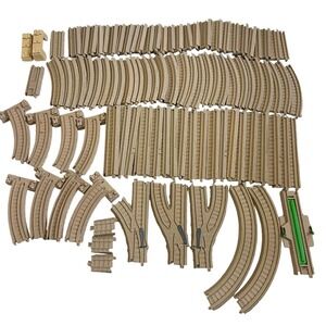 Thomas & Friends Trackmaster Train railway track lot set 97 pcs straight curve